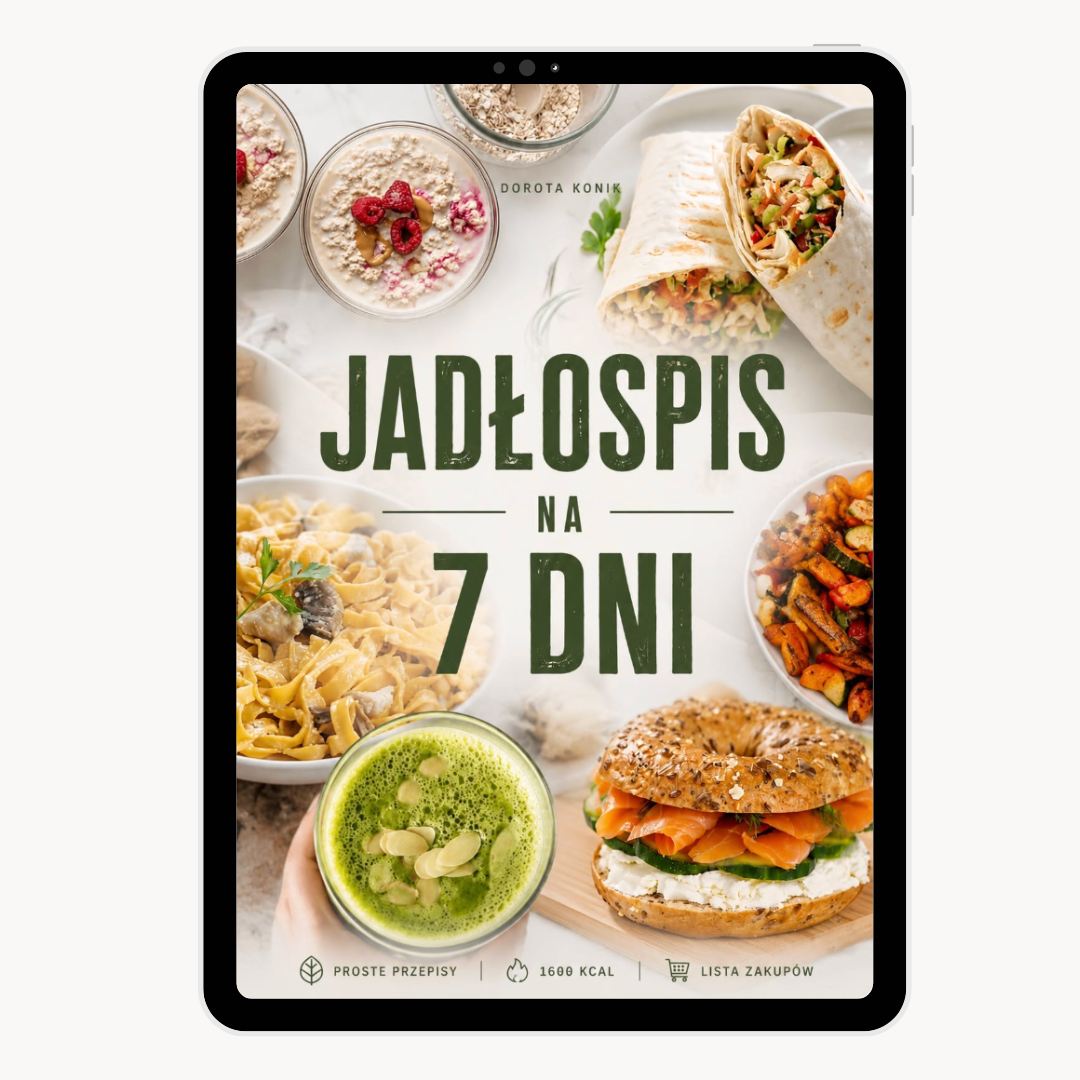 Jadłospis wysokobiałkowy na 7 dni 1600 kcal